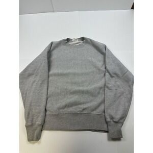 Champion Reverse‎ Weave Blank Sweatshirt Men Medium Gray